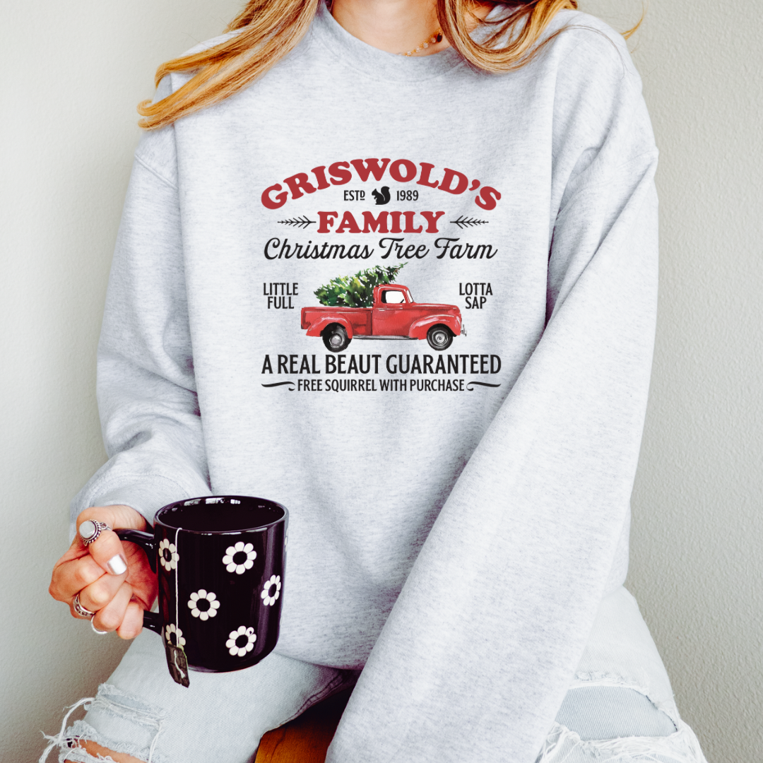 Griswold Trees Sweatshirt (T-shirt option available)