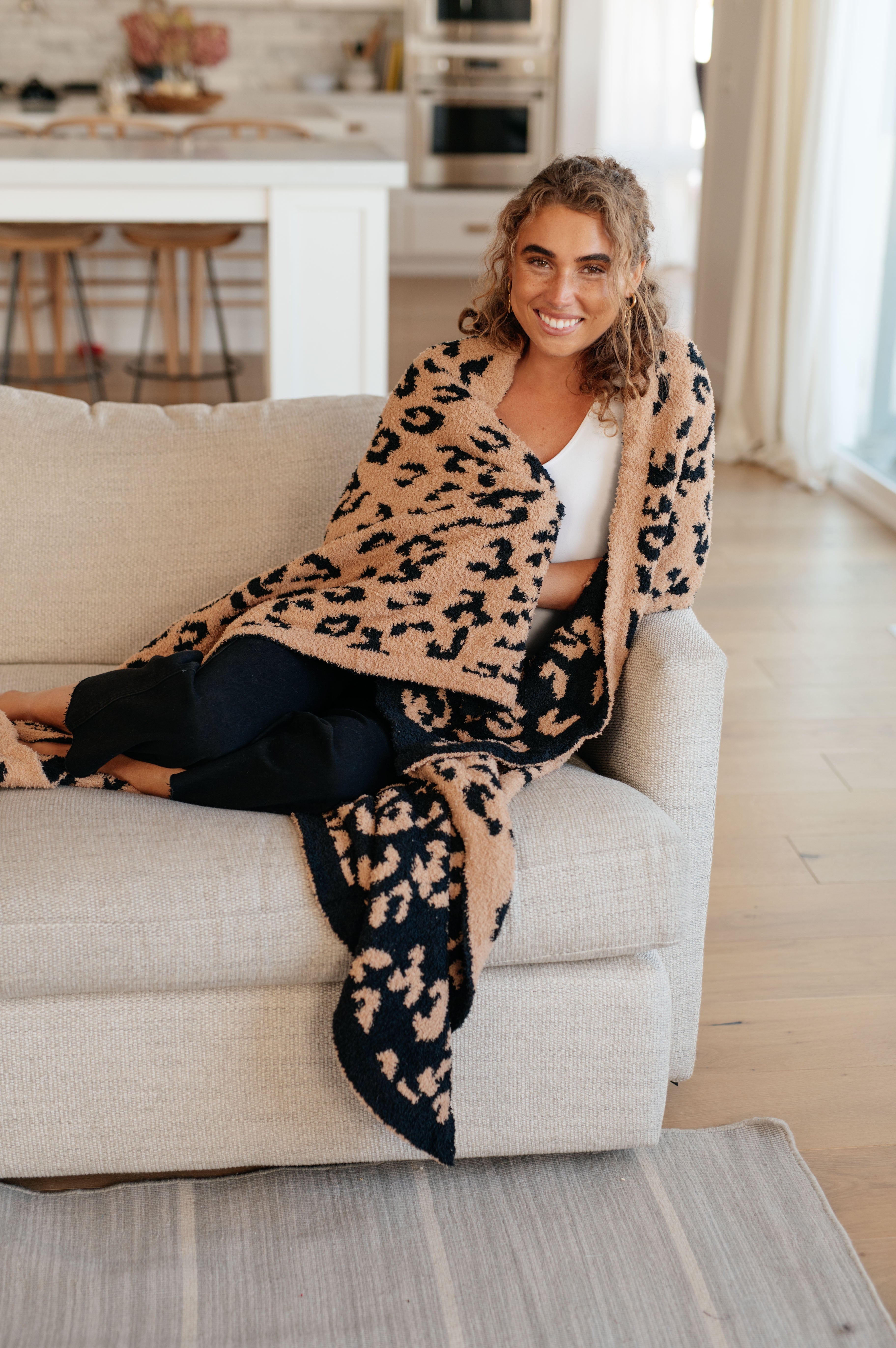 Ari Blanket Single Cuddle Size in Animal Print OS Blankets by Vim&Vigor | Vim&Vigor Boutique