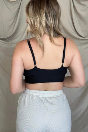 Better Than A Bra Solid Ribbed Bralette Ribbed Bralette by Vim&Vigor | Vim&Vigor Boutique