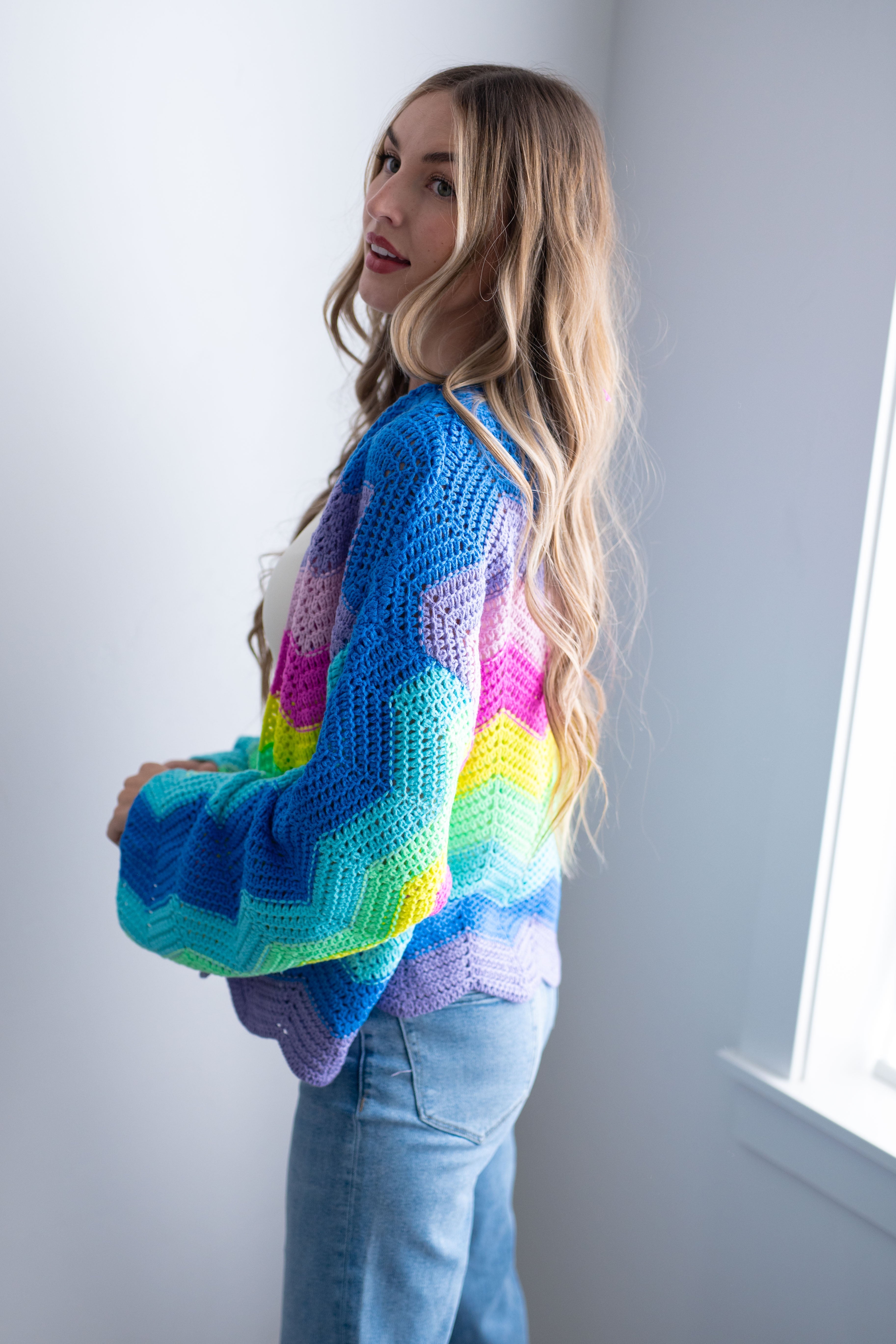 Every Single Moment Striped Cardigan Womens by Ave Shops | Vim&Vigor Boutique