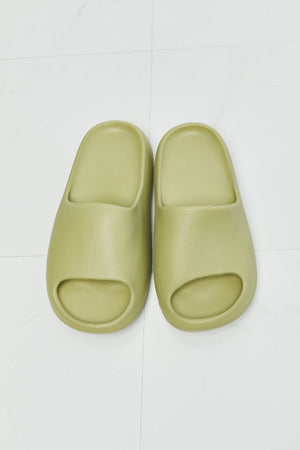 In My Comfort Zone Slides-Green Mist Green Slides by Vim&Vigor | Vim&Vigor Boutique