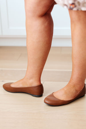 On Your Toes Ballet Flats in Camel Womens by Ave Shops | Vim&Vigor Boutique