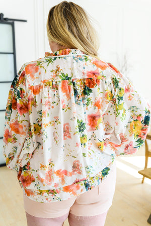 Spring Haiku Floral Blouse Tops by Vim&Vigor | Vim&Vigor Boutique