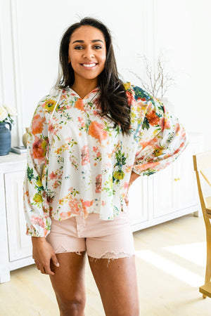 Spring Haiku Floral Blouse Tops by Vim&Vigor | Vim&Vigor Boutique