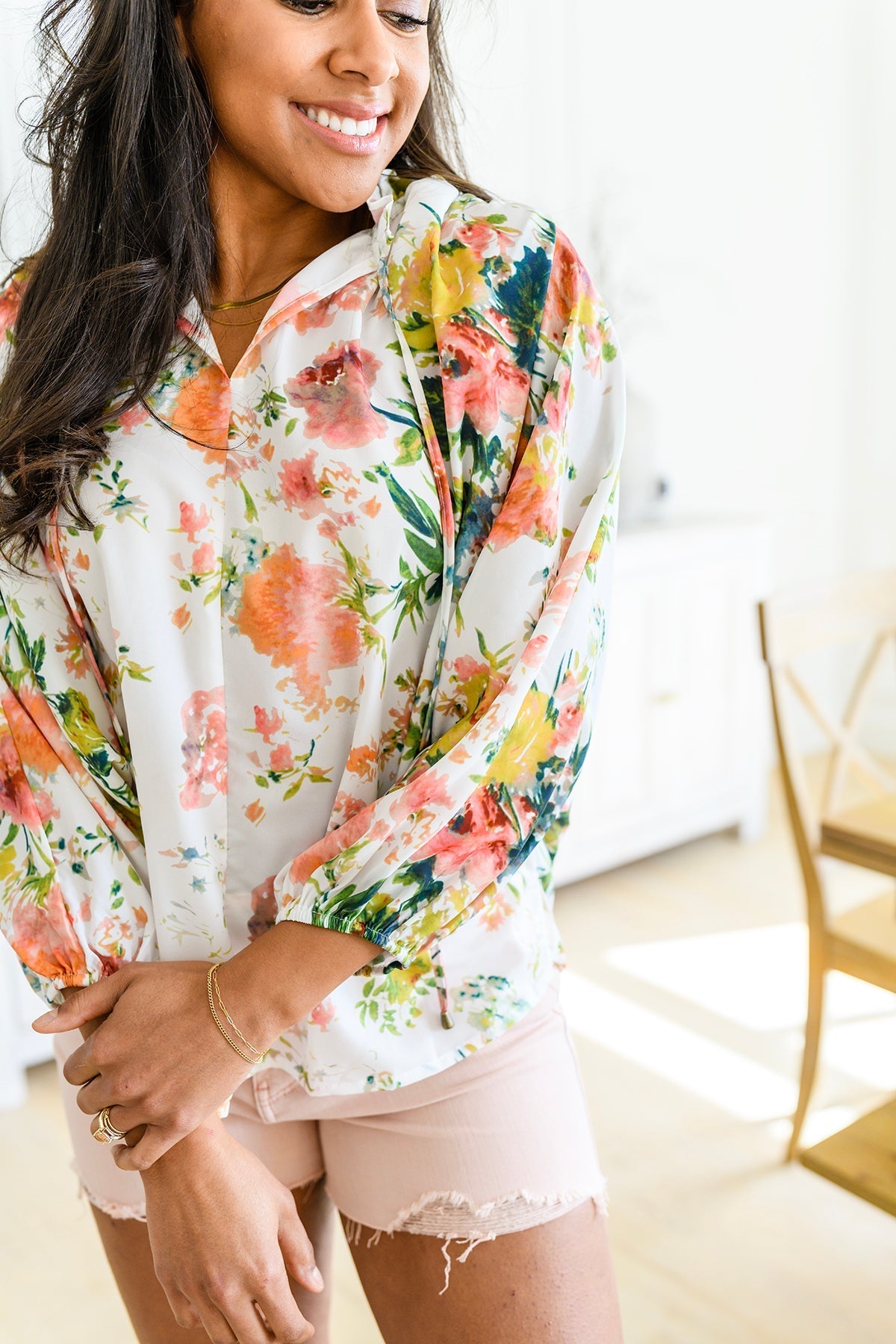 Spring Haiku Floral Blouse Tops by Vim&Vigor | Vim&Vigor Boutique