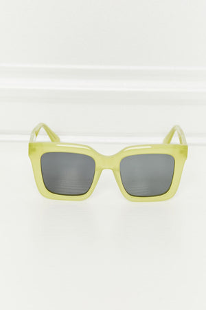 Square TAC Polarization Lens Sunglasses Lemon One Size Sunglasses by Vim&Vigor | Vim&Vigor Boutique